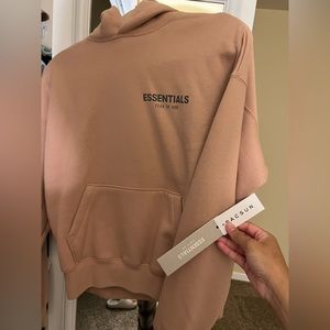Kids essential fear of god hoodie
